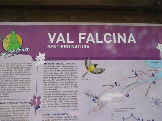Sentiero Natura della Val Falcina